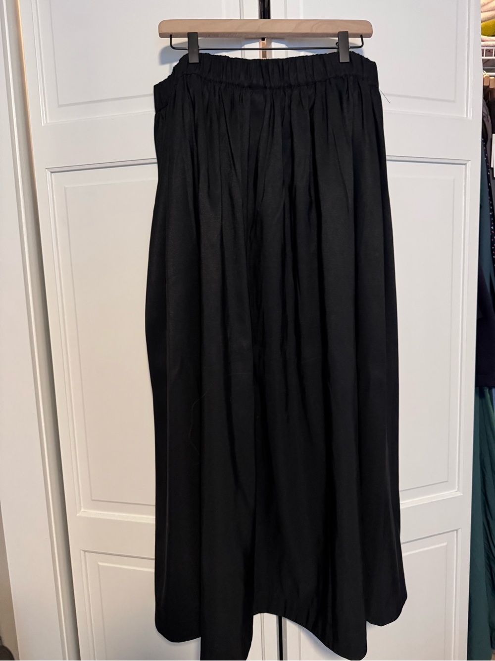 a new day Black Elastic-Waist Maxi Skirt